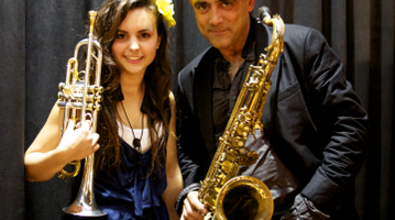 Andrea Motis and Joan Chamorro