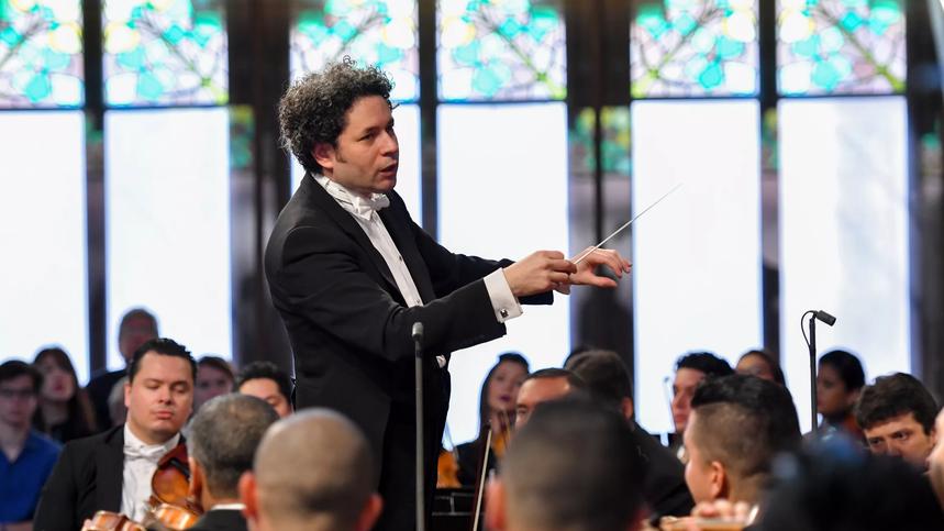 Gustavo Dudamel al Palau