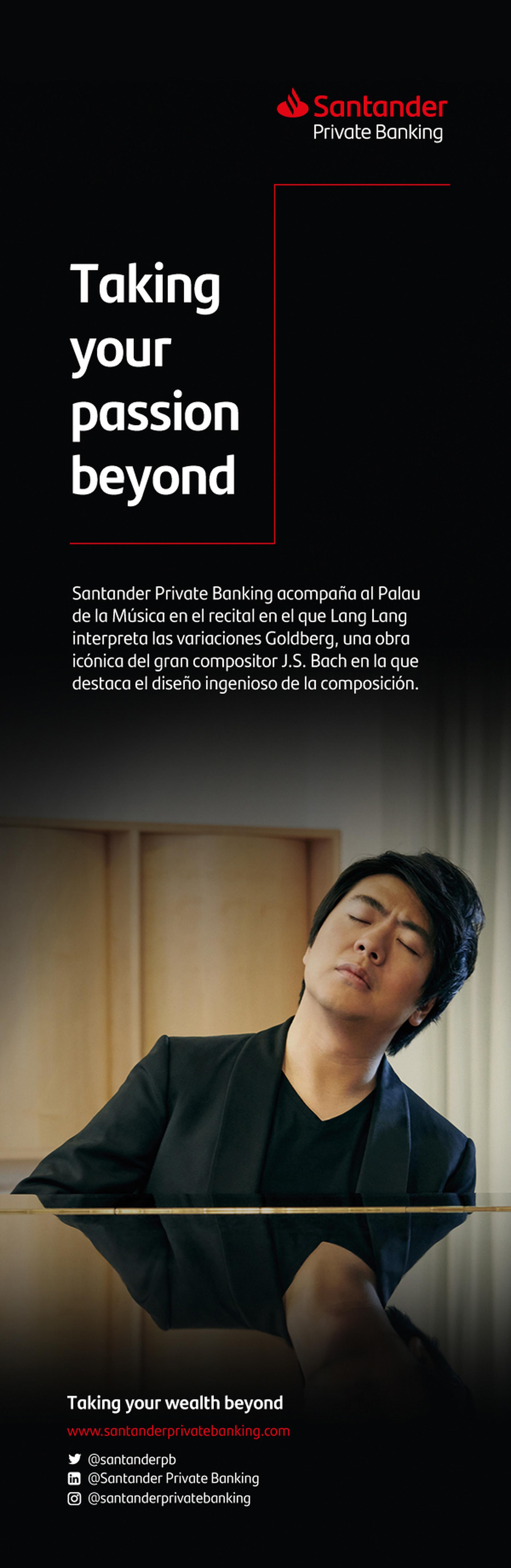 Anunci Santander - Lang Lang - mobile