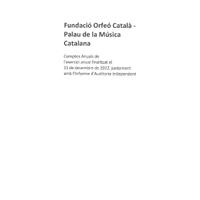 Cuentas Anuales Fundación OC-PMC 2022