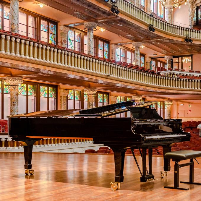 estiu de piano - concerts de piano Barcelona - Palau de la Música Catalana