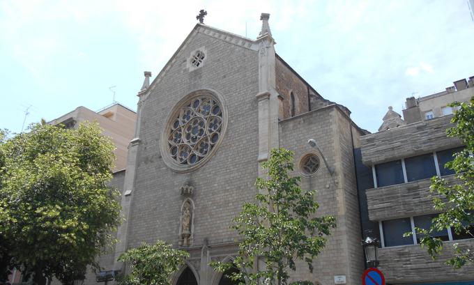 BARCELONA-església Sant Ramon de Penyafort