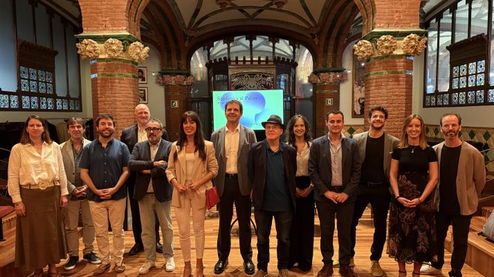 Foto de família presentació Simfònics 2025-26