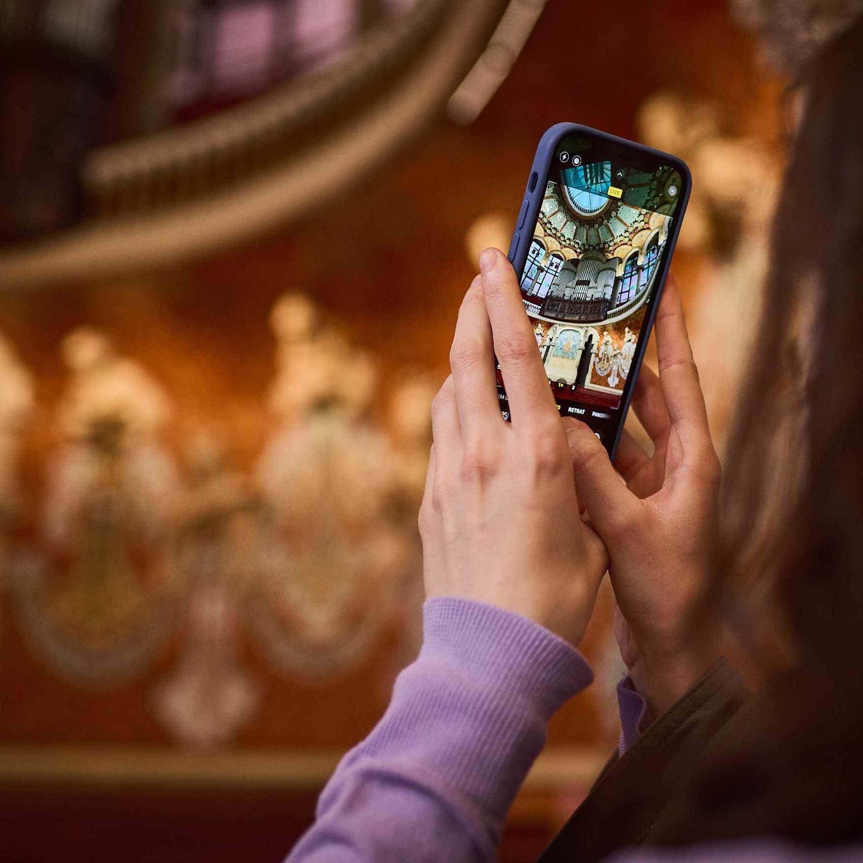 Visites guiades Palau de la Música Catalana - detall muses (4)