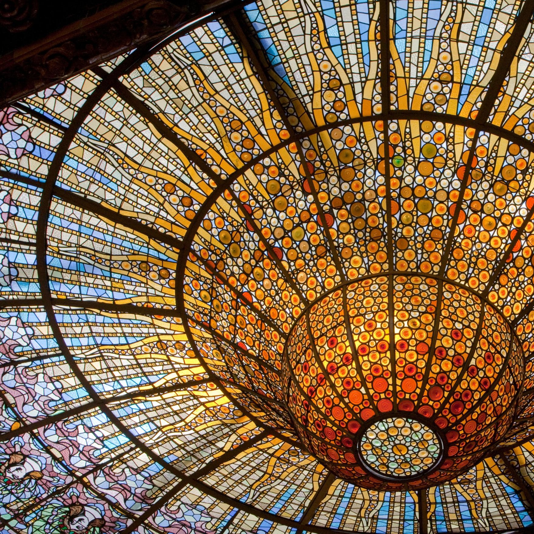 detall lluerna Palau de la Música Catalana - En Veu Femenina (2)