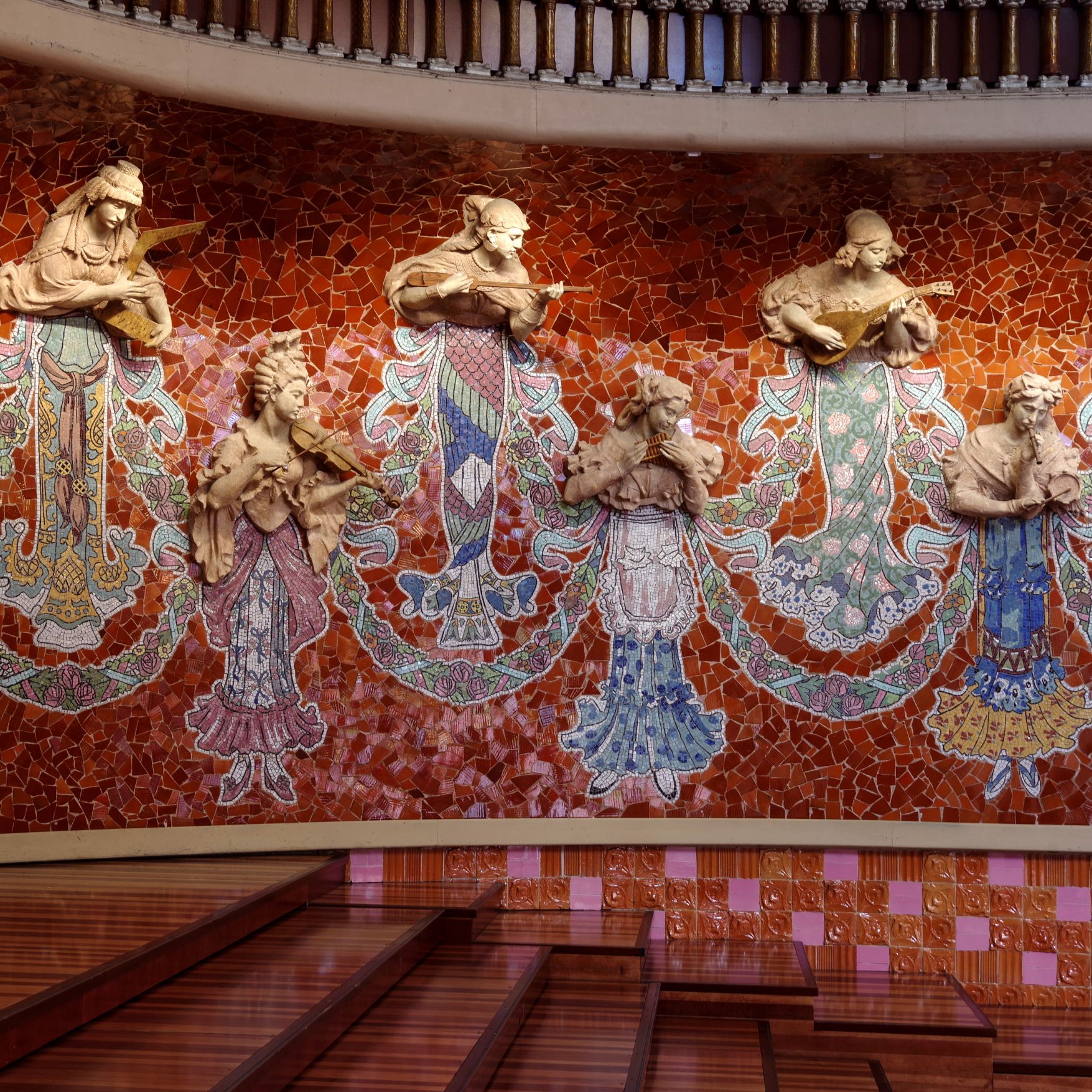 Muses - escenari Palau de la Música Catalana