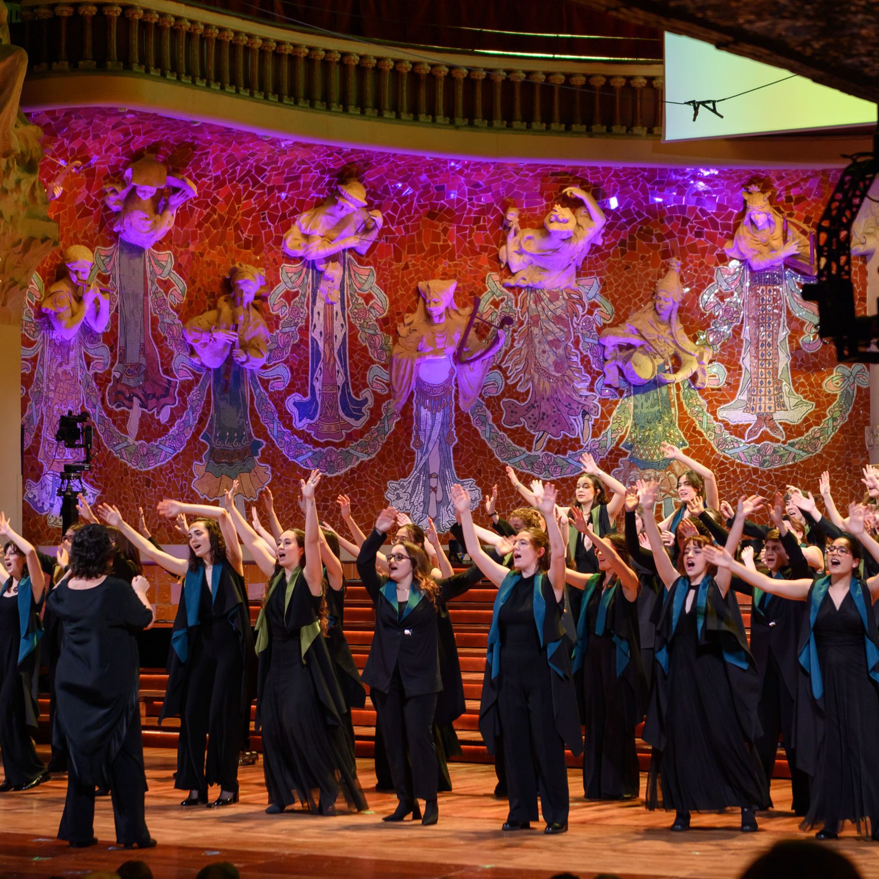 Cor de Noies de l'Orfeó Català - Palau de la Música Catalana (c) Bofill (1)