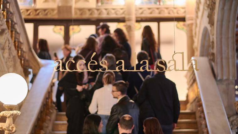 Portes Obertes Palau de la Música Catalana 2024 ©MarioWurzburger  accés sala