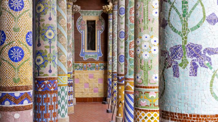 columnes palau de la musica catalana (c) Mateo Vecchi