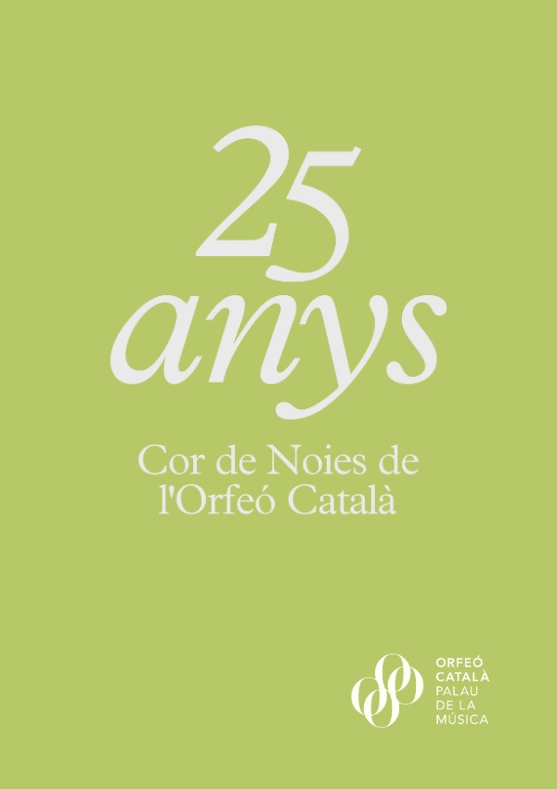 Anunci Programes de mà 25 anys Cor Noies MOBILE 600 x 850 px