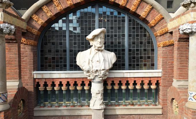 Bust Wagner Palau de la Música Catalana retallada