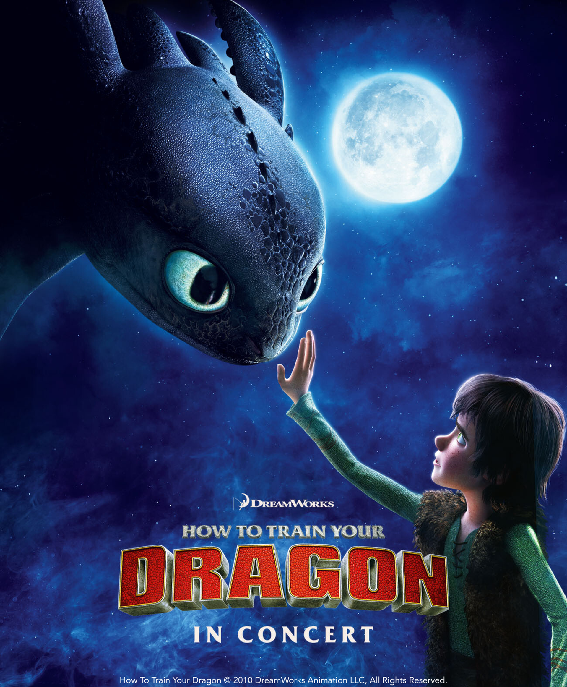 poster How To Train Your Dragon © 2010 DreamWorks Animation LLC, All Rights Reserved programa ma