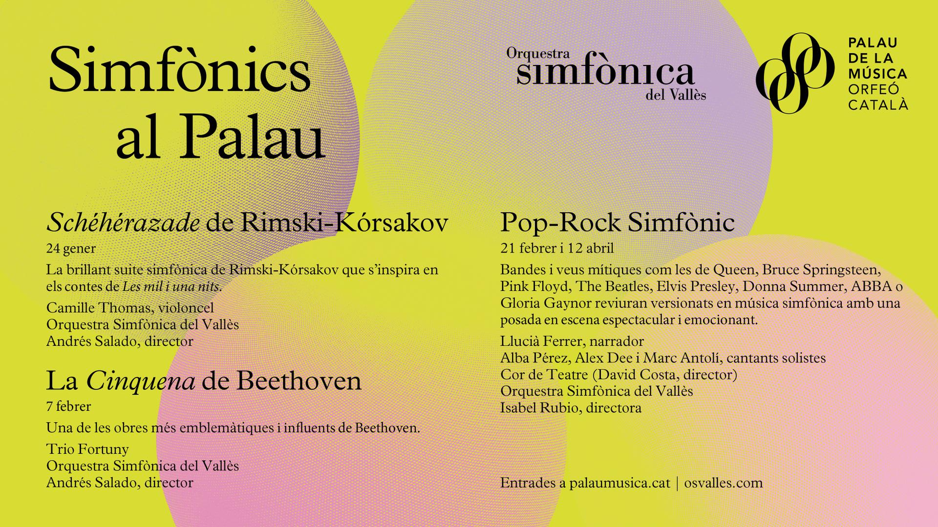 Anunci tipus banner Simfònics al Palau - programa mà GS DESKTOP