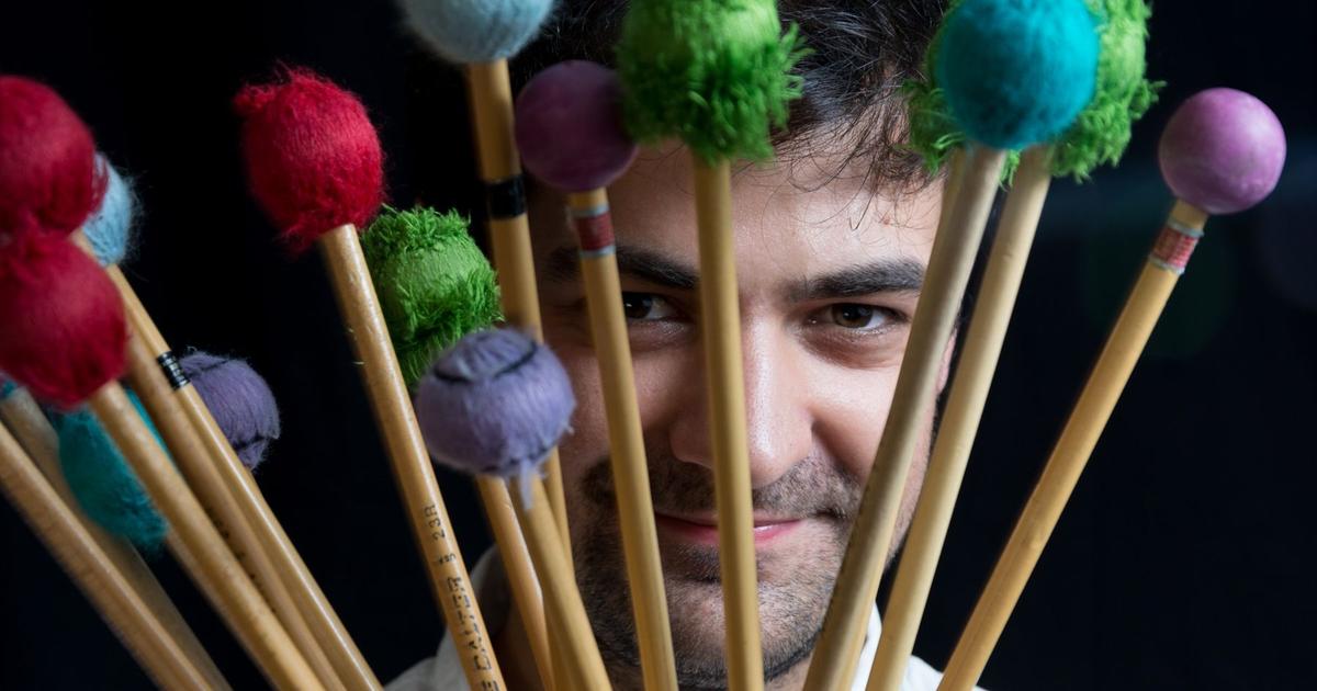 Bach con marimba