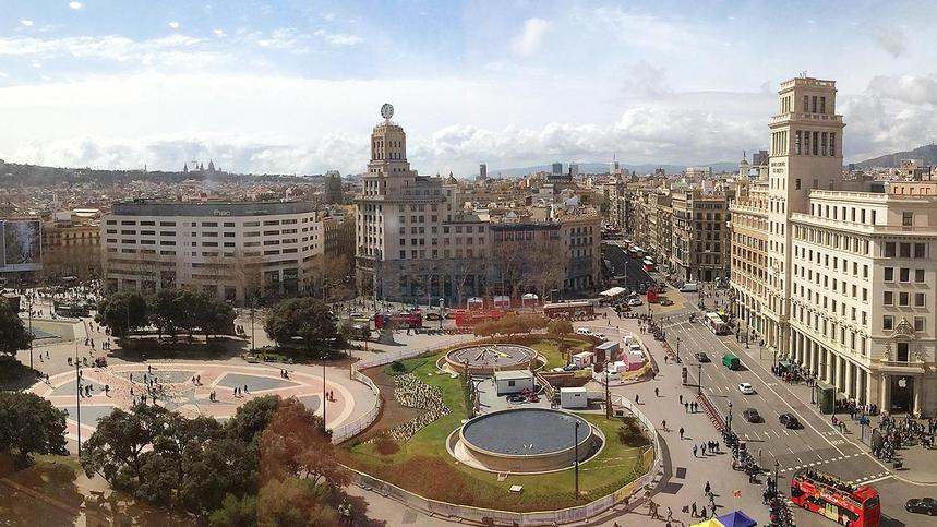 BARCELONA - Plaça Catalunya