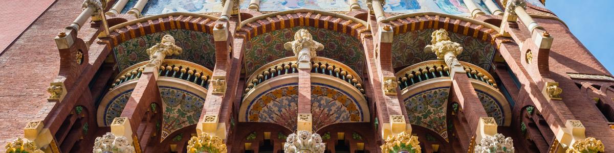 façana del Palau de la Música Catalana (c) Matteo Vecchi