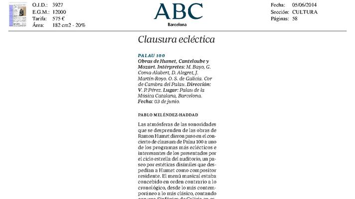 Clausura ecléctica
