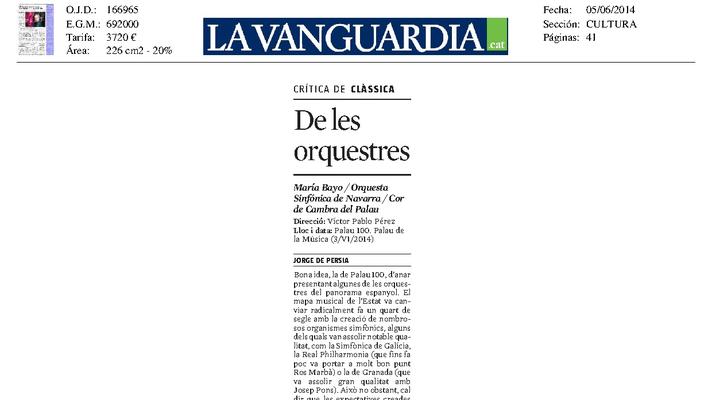 De las orquestas