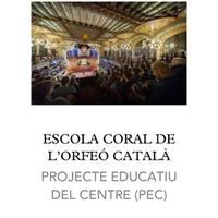 Projecte Educatiu Escola Coral
