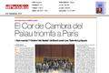 El Cor de Cambra del Palau triomfa a París