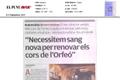 "Necesitamos sangre nueva para renovar los coros deI Orfeó"