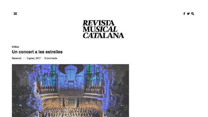 Escola Coral - Un concierto en las estrellas