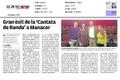 Gran èxit de la ‘Cantata de Randa’ a Manacor