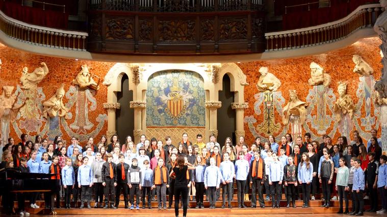 Concert d'Any Nou Escola Coral