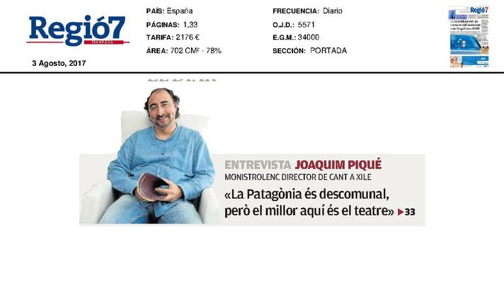 Interview with Joaquim Piqué