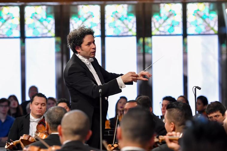 Gustavo Dudamel al Palau