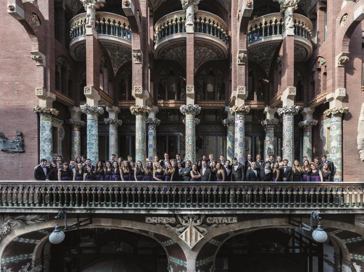 COR JOVE de l'Orfeó Català 2017_ balcó (c)Ricardo Ríos Visual Art