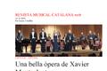 Una bella òpera de Xavier Montsalvatge