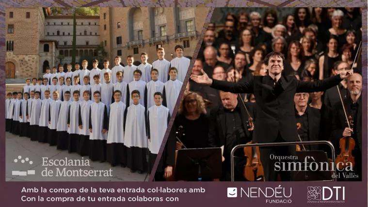 Escolania de Montserrat i l'Orquestra Simfònica del Vallès
