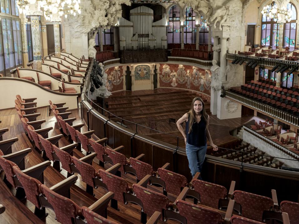 Irene Solà al Palau (c) Quim Roser