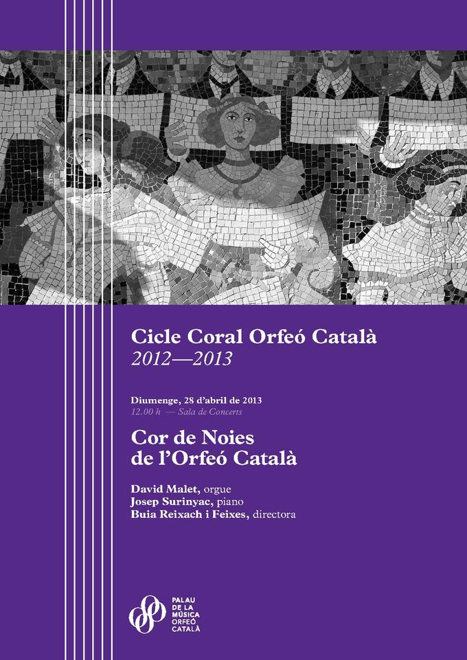 Cor de noies Cicle Coral Orfeó Català